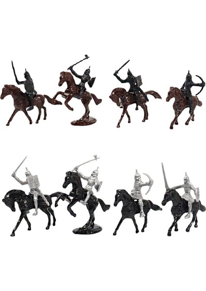 52 Adet/torba Ortaçağ Süvari Savaş Atı Asker Modeli Roma Oyuncaklar (Yurt Dışından) fiyatları