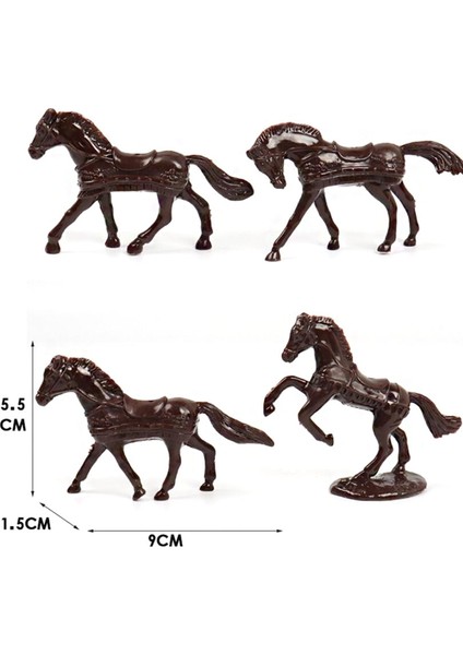 52 Adet/torba Ortaçağ Süvari Savaş Atı Asker Modeli Roma Oyuncaklar (Yurt Dışından) fırsatları