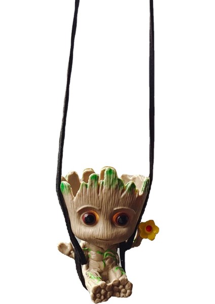 Anime Ağaç Adam Groot Guardians Galaxy Marvel Avengers Mini Oyuncaklar Aksiyon Figürü Groot Araba Parfüm Dekorasyon Çocuk Oyuncakları Hediye (Yurt Dışından)