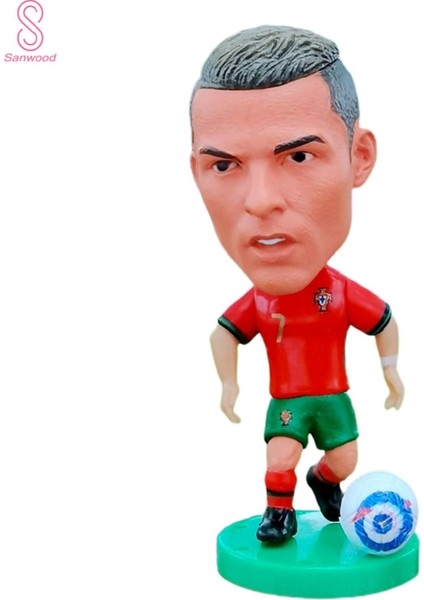 Tek Parça 6.5 cm Karikatür Dünya Kupası Futbol Oyuncu Modeli Koleksiyonu Hatıra Araba Ev Dekor Süsleme Hediye (Yurt Dışından) fiyatları