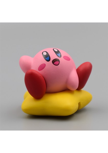 Kirby Anime Oyunları Kawaii Karikatür Pembe Kirby Waddle Dee Doo Aksiyon Figürü Mini Oyuncaklar Bebek Koleksiyonu Oyuncaklar Çocuklar Için Doğum Günü Hediyeleri (Yurt Dışından)