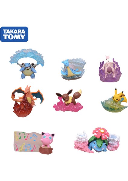 Pokemon Şekil Pikachu Bulbasaur Charizard Jigglypuff Anime Figürleri Koleksiyon Çocuk Doğum Günü Hediyeleri Film Çevresel Oyuncaklar (Yurt Dışından)