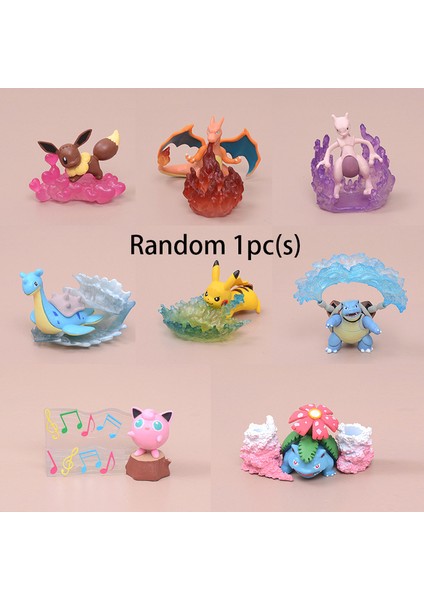 Pokemon Şekil Pikachu Bulbasaur Charizard Jigglypuff Anime Figürleri Koleksiyon Çocuk Doğum Günü Hediyeleri Film Çevresel Oyuncaklar (Yurt Dışından) fırsatları
