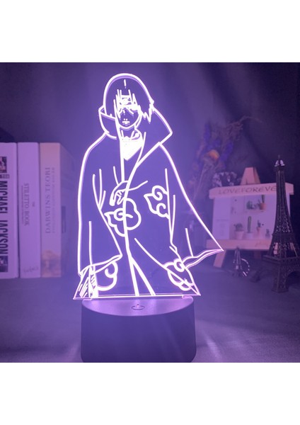 Childrenworld Naruto Lamba Itachi Uchiha Tasarım Ayarlanabilir Parlaklık Naruto Lamba (Yurt Dışından)