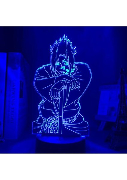 Childrenworld Naruto Lamba Itachi Uchiha Tasarım Ayarlanabilir Parlaklık Naruto Lamba (Yurt Dışından)