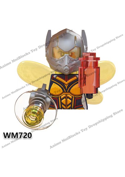 Wm Blokları 6052 6055 6056 6061 6063 6068 6071 6132 Disney Anime Tuğla Mini Aksiyon Oyuncak Figürler Blokları Birleştirin Çocuk Oyuncakları Hediyeler (Yurt Dışından)
