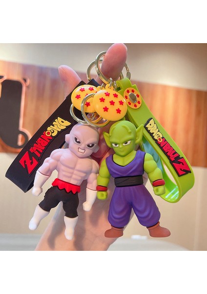 Anime Dragon Toplu Anahtarlık Moda Takı Son Goku Vegeta Piccolo Aksiyon Figürleri 8 cm Pvc Anahtarlık Erkekler Kadınlar Için Çanta Kolye (Yurt Dışından) modelleri