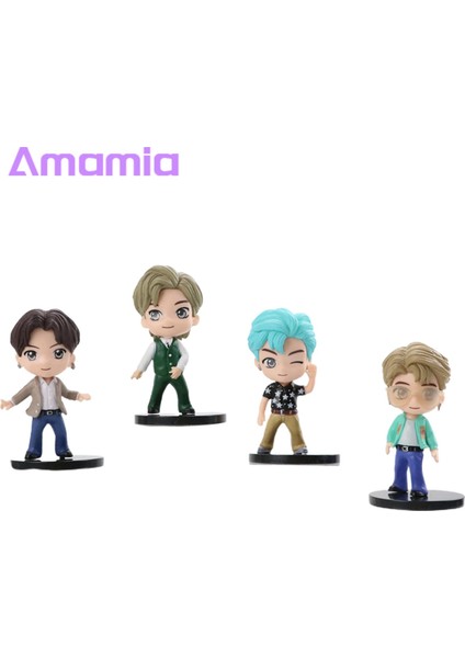 Amamia Bts Figürleri Geniş Uygulama Premium Kek Toppers Aksiyon Figürü Oyuncakları (Yurt Dışından) indirimleri
