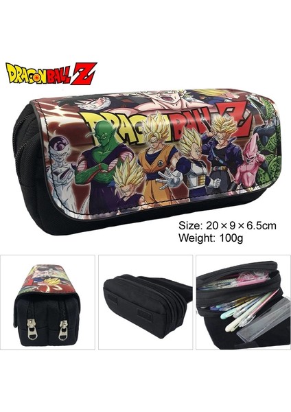 Yeni Dragon Ball Z Son Goku Kalem Kutusu Öğrenci Okul Anime Aksiyon Figürü Kaplumbağa Fermuarlı Kalem Kalem Çocuk Çalışma Çantası Doğum Günü Hediyesi (Yurt Dışından) modelleri