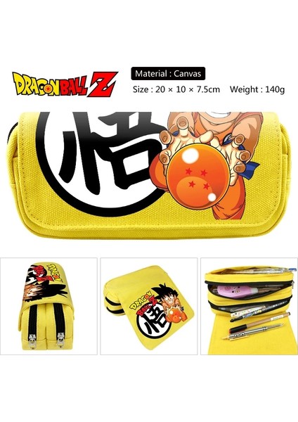 Yeni Dragon Ball Z Son Goku Kalem Kutusu Öğrenci Okul Anime Aksiyon Figürü Kaplumbağa Fermuarlı Kalem Kalem Çocuk Çalışma Çantası Doğum Günü Hediyesi (Yurt Dışından) indirimleri