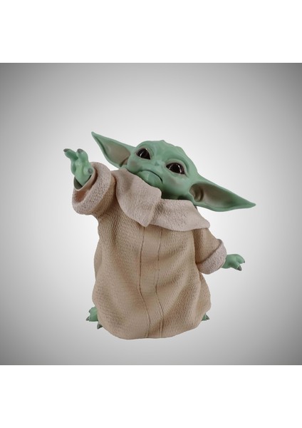 Karikatür Star Wars Mandalorian Koleksiyon Bebek Yoda Figürü Masa Dekoru Süsleme (Yurt Dışından) fiyatları