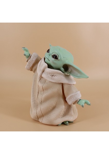 Karikatür Star Wars Mandalorian Koleksiyon Bebek Yoda Figürü Masa Dekoru Süsleme (Yurt Dışından) fırsatları