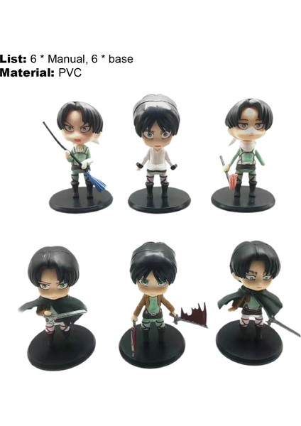 Childrenworld Eren Jaeger Şekil Oyuncak Canlı Renk Modeli Attack On Titan (Yurt Dışından) modelleri