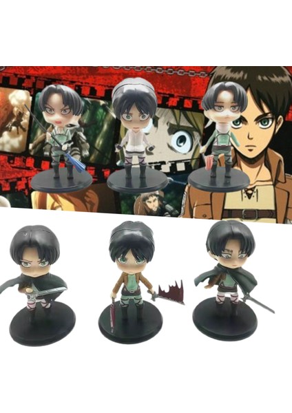Childrenworld Eren Jaeger Şekil Oyuncak Canlı Renk Modeli Attack On Titan (Yurt Dışından) indirimleri