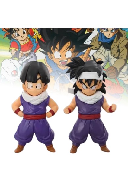 12 cm Dragon Ball Şekil Karikatür Zanaat Serin Aksiyon Dövüş Formu Katı Model Yaratıcı Masaüstü Süsleme Koleksiyon Son Gohan Anime Şekil Model Oyuncak Araba Dekorasyon (Yurt Dışından) fiyatları