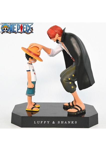 Tek Parça Luffy Shunks Pvc Aksiyon Figürleri Oyuncak 180MM Tek Parça Maymun D Luffy Heykelcik Oyuncak Bebek (Yurt Dışından)