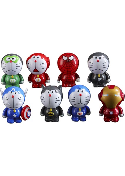 Şekil Model Oyuncaklar Paslanmaya Dayanıklı Kek Bebek Dekorasyon Avengers Doraemon Modeli (Yurt Dışından)