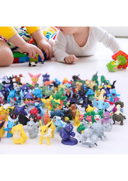 Childrenworld Pokemons Süsleme Katı Model Pokemons Pikachus Anime Figürü Süsleme (Yurt Dışından) modelleri