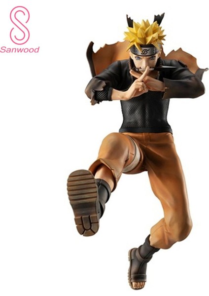 Naruto Şekil Son Derece Detaylı Pvc 25 cm Uzumaki Naruto Anime Karakter Heykeli Bebek Masaüstü Süsleme Için (Yurt Dışından)