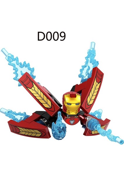 Marvel Avengers Film Süper Kahraman Mini Bebek Aksiyon Diy Eğitim Oyuncaklar Demir Adam Örümcek Adam Tuğla Aksesuarı Uyumlu Tüm Blok (Yurt Dışından)