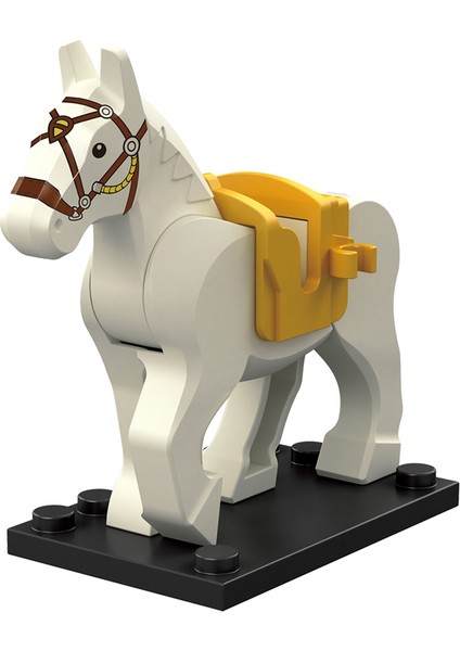 Tek Satış Ortaçağ Zaman Şövalye Rohan Roma Savaş Atı Hayvan Yapı Taşları Aksiyon Figürleri Oyuncaklar Çocuklar Için Koruit XP1007-1016 (Yurt Dışından) fırsatları