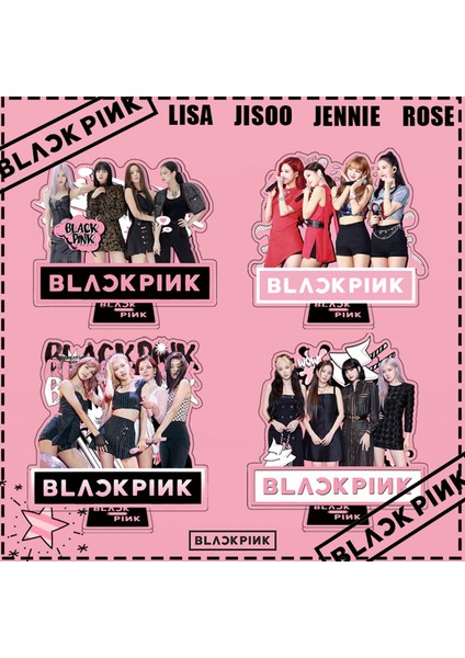 Şekil Model Plaka Sabit Taban Süs Jennıe Lısa Rose Jısoo Akrilik Ayakta (Yurt Dışından) indirimleri