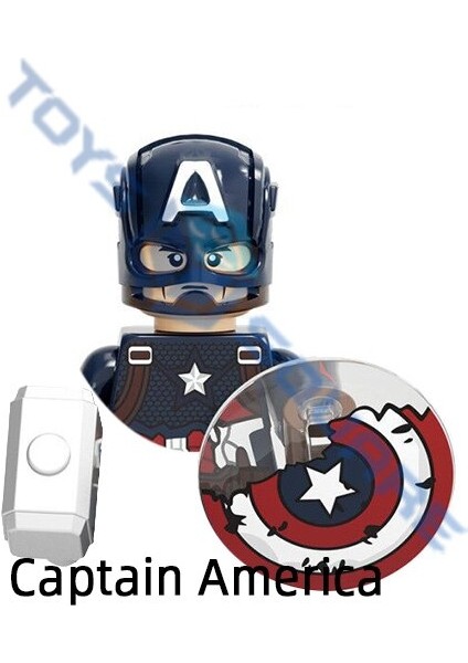 Thor Kaptan Amerika Marvel Loki Doktor Garip Karınca Adam Wasp Savaş Makinesi Modeli Yapı Taşları Moc Tuğla Seti Hediyeler Oyuncaklar (Yurt Dışından)