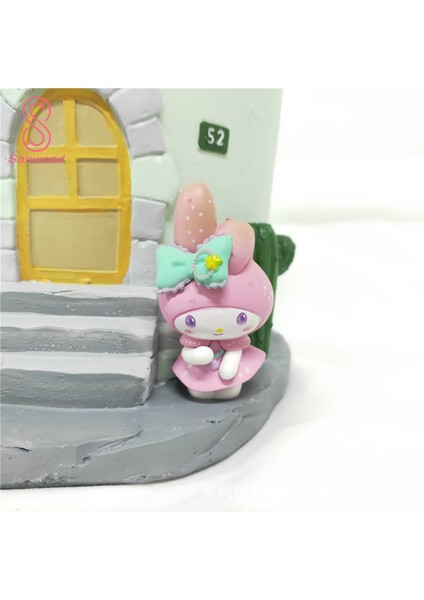 Adet Aksiyon Heykelcik Güzel Yüksek Simüle Pvc My Melody Kuromi Anime Cinnamoroll Tavşan Kitty Heykelcik Koleksiyonu Için (Yurt Dışından) fırsatları
