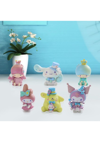 Adet Aksiyon Heykelcik Güzel Yüksek Simüle Pvc My Melody Kuromi Anime Cinnamoroll Tavşan Kitty Heykelcik Koleksiyonu Için (Yurt Dışından) indirimleri