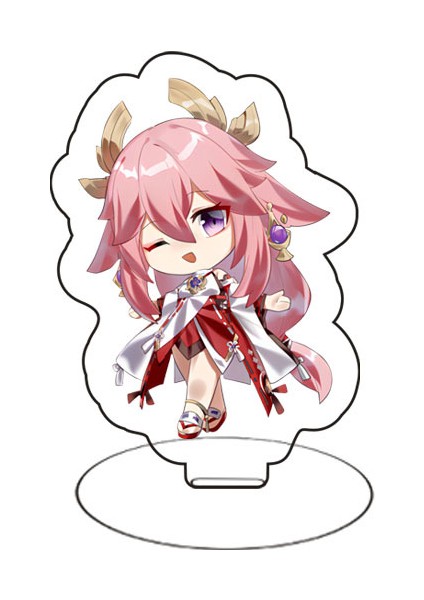 Adet 10 cm Oyun Genshin Etki Standı Işareti Anime Figürü Akrilik Model Zhongli Ayato Venti Xiao Yae Miko Çift Taraflı Stand Modeli Plaka Masa Dekoru Hayranları Hediye (Yurt Dışından) indirimleri