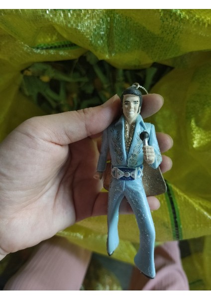 El Cantante Karikatür Elvis Presley Öpücük Bandı Austin Anahtarlık Aksiyon Figürleri Bebekler Pvc Koleksiyonu Oyuncak (Yurt Dışından) fiyatları