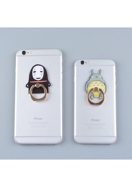 Koteta Studio Ghibli Totoro Kaonashi Luffy Şekil Etiket iphone Cep Telefonu Için (Yurt Dışından)