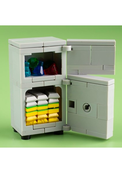 Şehir Kasa Para Elmas Altın Gümüş Para Seti Aksesuarları Yapı Taşları Çocuk Oyuncakları Çocuklar Için Moc Şehir Çocuklar Hediyeler (Yurt Dışından) modelleri