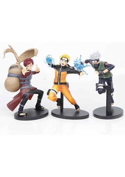 [anime Modeli] 20 cm Anime Naruto Şekil Hatake Kakashi Gaara Uzumaki Naruto Savaş Formu Pvc Aksiyon Şekilli Kalıp Heykeli Oyuncak Çocuk Oyuncakları (Yurt Dışından)