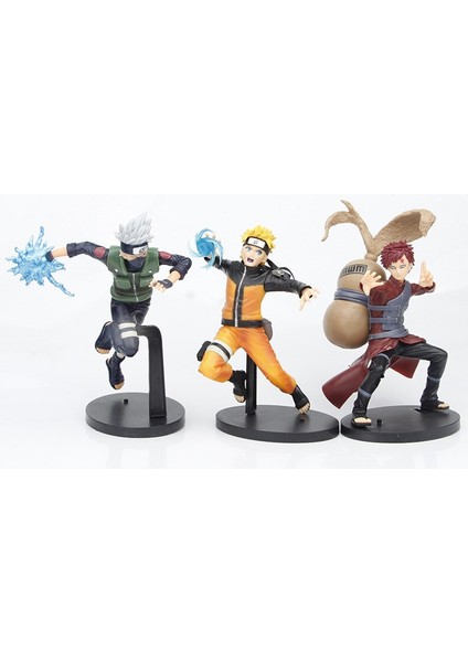 [anime Modeli] 20 cm Anime Naruto Şekil Hatake Kakashi Gaara Uzumaki Naruto Savaş Formu Pvc Aksiyon Şekilli Kalıp Heykeli Oyuncak Çocuk Oyuncakları (Yurt Dışından)