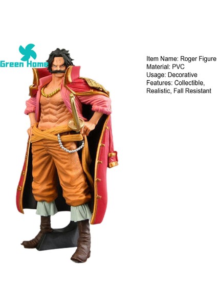 Green Home Roger Şekil Minyatür Anime Tek Parça Roger Şekil Süsleme (Yurt Dışından) modelleri