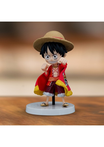 Luffy Figürü Luffy Heykelciği Sevimli Pelerin Luffy Aksiyon Figürü Süslemesi (Yurt Dışından) fiyatları