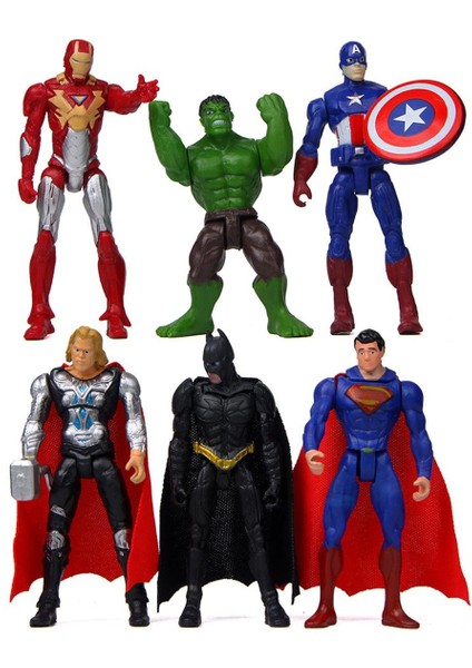 Marvel Avengers 3 Infinity Savaş Filmi Anime Süper Kahramanlar Örümcek Adam Kaptan Amerika Demir Adam Hulk Thor Süper Kahraman Aksiyon Figürü Oyuncakları (Yurt Dışından)