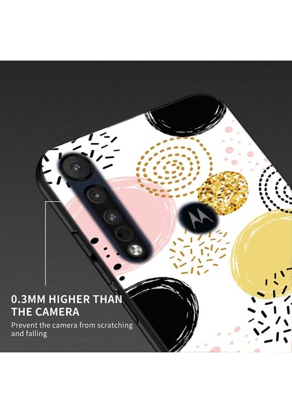 Moto One Makro Kılıf Için Silikon Yumuşak Sevimli Telefon Kapak Motorola Moto One Eylem Zoom Pro Kılıfları Tamponlar Lüks Moda (Yurt Dışından)
