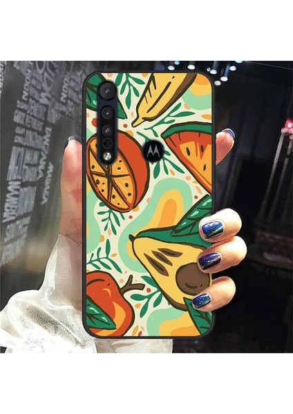 Moto One Makro Kılıf Için Silikon Yumuşak Sevimli Telefon Kapak Motorola Moto One Eylem Zoom Pro Kılıfları Tamponlar Lüks Moda (Yurt Dışından)