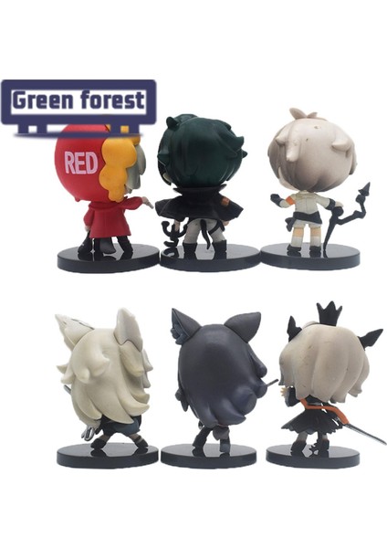 Yeşil Orman Amiya Figürleri Güzel Aksiyon Figürü Anime Arknights Oyunu Bebek Süsleme (Yurt Dışından) fırsatları