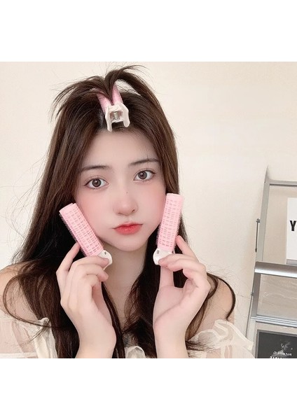 Doğal Saç Kökü Kabarık Klipler Kıvırcık Bigudiler ve Kıvırıcılar Patlama Saç Şekillendirici Klip Kıllar Tembel Kore Şekillendirici Aksesuarları (Yurt Dışından) indirimleri