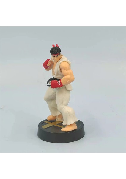 Anime Kawaii Ken Masters Hoshi Ryu Aksiyon Figürü Pvc Oyuncaklar 10 cm Sevimli Street Fighter Oyunu Bebek Odası Dekor Erkekler Için Doğum Günü Hediyeleri (Yurt Dışından)