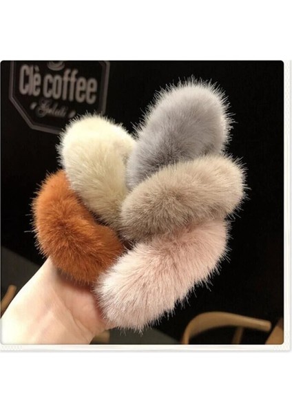 Peluş Kalın Bağırsak Saç Halkası Yüksek Elastik Fit Şeker Renk Moda Aksesuarları Kalın Bağırsak Saç Halkası Yumuşak Kumaş Sıcak (Yurt Dışından) fırsatları