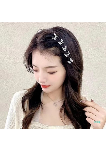 1/20 Adet Metal Delikli Kelebek Firkete Kore Sevimli Mini Saç Pençe Kız Çocuk Moda Öğrenci Çocuk Şapkalar Y2K Aksesuarları (Yurt Dışından) modelleri