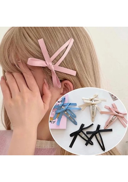 Jk Kızlar Için 2 Adet Saten Yay Saç Klipleri Kawii Tokalarım Sevimli Saç Aksesuarları Çocuklar Siyah Beyaz Kurdele Kadın Tokalar Toka Sıcak (Yurt Dışından) indirimleri
