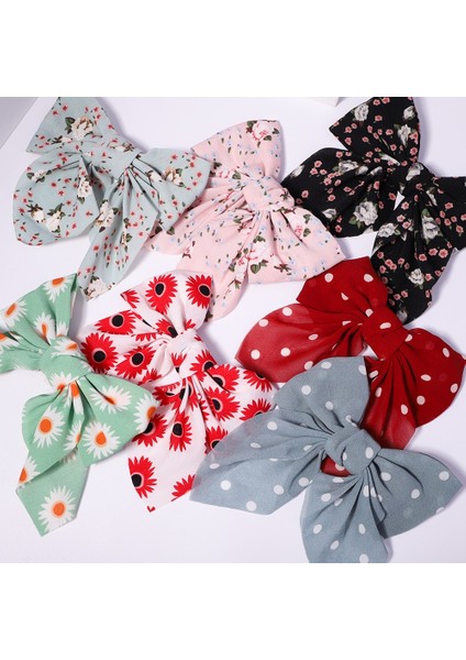 Kore Büyük Saç Papyon Saç Klipleri Saten Iki Katmanlı Kelebek Yay Kadınlar Için Ilmek Tokalar Trendy Firkete Kız Saç Aksesuarı (Yurt Dışından) indirimleri