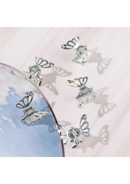 1/20 Adet Metal Delikli Kelebek Firkete Kore Sevimli Mini Saç Pençe Kız Çocuk Moda Öğrenci Çocuk Şapkalar Y2K Aksesuarları (Yurt Dışından) fırsatları