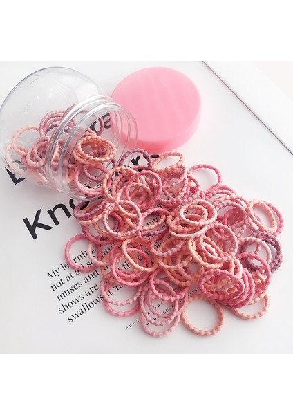 50/100 Adet/kutu Yeni Çocuk Sevimli Renkler Yumuşak Elastik Saç Bantları Bebek Kız Güzel Scrunchies Lastik Bantlar Çocuk Saç Aksesuarları (Yurt Dışından) fırsatları