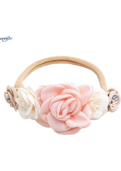 Bebek ve Kız Çocuk Çiçekli Kafa Bandı Şapkalar Çiçekli Saç Bandı (Yurt Dışından) fiyatları